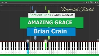 Brian Crain - "Piano Lessons" AMAZING GRACE - Piano Tutorial HD