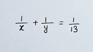 Solve for positive integer solutions| Find x and  y#math #matholympiad