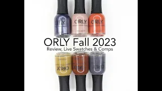 ORLY Plot Twist Fall 2023 Collection: Review, Live Swatches & Comparisons