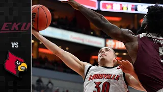 Eastern Kentucky vs. Louisville Men's Basketball Highlights (2019-20)