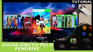 Como rodar jogos no Xbox 360 direto pelo pendrive ou HD externo