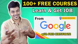 GOOGLEலின் இலவச ONLINE பயிற்சி 🔥100+ FREE Google Courses Learn Online with Free Certificate For Jobs