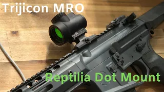 Trijicon MRO in Reptilia Mount