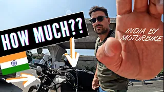 INDIA MOTORBIKE TRIP: THE BEGINNING 🇮🇳 Looking for a motorbike to rent in New Delhi | INDIA VLOG