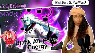 How could yall !!! MADARA AND THE SIX PATHS OF BLACK AIR FORCE ENERGY | Reaction @Cj_DaChamp