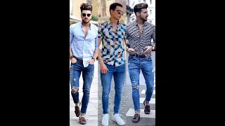 Blue Jeans With Matching Shirts // Style Differently // Fashionable Fellas