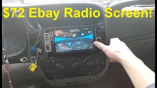 Installing And Testing The Cheapest Radio Screen On Ebay