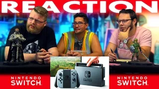 Nintendo Switch First Look REACTION!! New Console