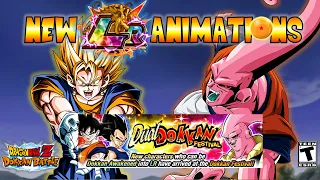 NEW LR ANIMATIONS FOR VEGITO AND BUUHAN! Active Skill transformations, super attacks, and other info