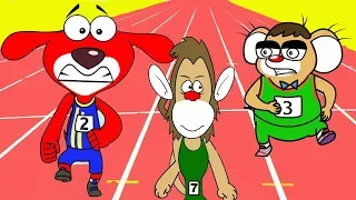 Rat A Tat - Funny Animals Race + Doggy Don - Funny Animated Cartoon Shows For Kids Chotoonz TV