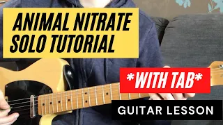 Suede - Animal Nitrate Solo (Tutorial *WITH TAB*)