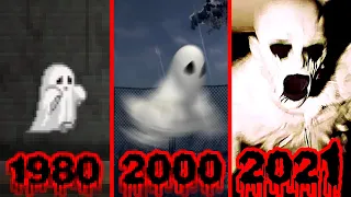 Evolution of Ghost in Video Games ( 1980-2021 )