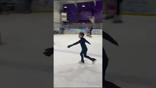 Practicing Double Toe Loop #iceskating  #figureskating