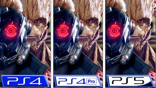 Guardians of the Galaxy | PS4 - PS4 Pro - PS5 | Graphics Comparison & FPS