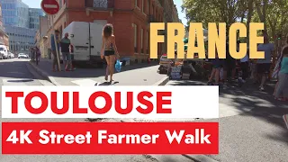 [FR] Toulouse 2022 🌝 Medieval Style Market in 2022? Walking tour  🍉 4k 60fps