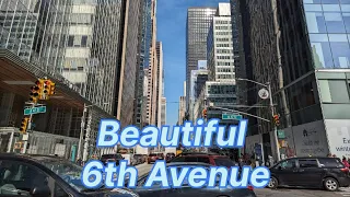 New York City 4K view | Manhattan | 6th Ave | Empire State Builder | SUMMIT One Vanderbilt