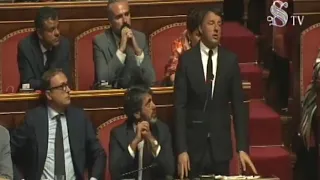 L'intervento al Senato sulle comunicazioni del Presidente Conte, 20 agosto 2019