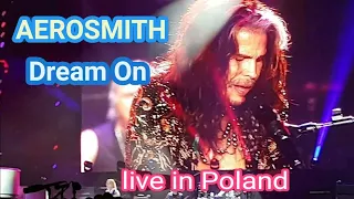 AEROSMITH - Dream On (with amazing Joe Perry solo )(live) Tauron Arena, Kraków, Poland, 02.06.2017