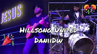 BREAK FREE🎸 - Hillsong United Live in Miami (DRUM COVER) by DaniiDw e Invitado Especial 🎸