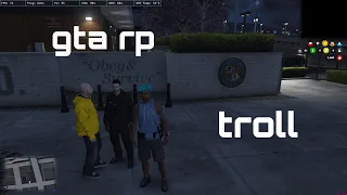 Greek FiveM (GTA RP) troll😂 #gtarp