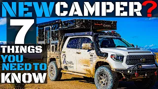 7 Things You MUST KNOW | Four Wheel Camper Beginners Guide
