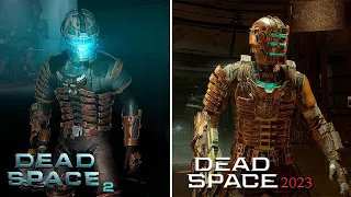 Dead Space Remake vs Dead Space 2 - Gameplay Comparison, Animations, Attention to detail