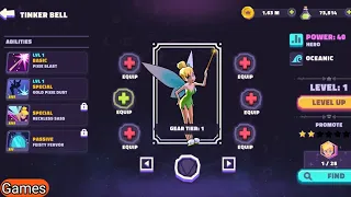 Gameplay Tinker Bell | Disney Sorcerer's Arena