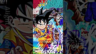 DB DAIMA GOKU VS ALL VERSIONS OF GOKU