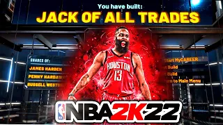 This SECRET *RARE* JACK OF ALL TRADES Build is UNSTOPPABLE on NBA 2K22!