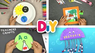 4 Educational Crafts For Preschoolers! | Fast-n-Easy | DIY Labs