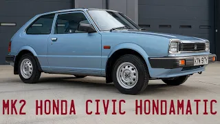 1982 Mk2 Honda Civic Hondamatic 1.3 Goes for a Drive