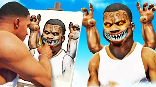 Do NOT Draw CURSED FRANKLIN in GTA 5 (Mods)