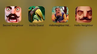 Secret Neighbor,Секретный Сосед,Hello Guest,Привет Гость,Hello Neighbor Hide & Seek,Привет Сосед 2