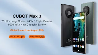 CUBOT MAX 3 //Старт продаж на Aliexpress 23.08.2021