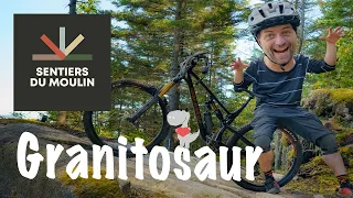 Granitosaur aux Sentiers du Moulin. Ride Quebec City 5/5 - Ep9