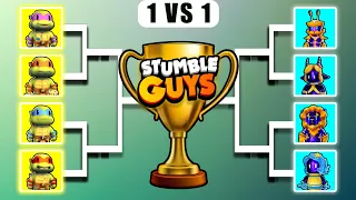 NINJA TURTLES vs ZODIAC Skins Tournament in Stumble Guys🔥