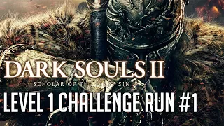 Dark Souls 2 LEVEL 1 RUN (SL1) #1