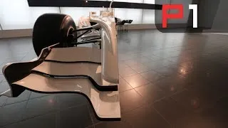 Formula 1 car cut in half!