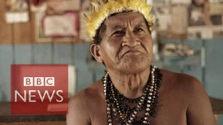 Amazon tribe fights Brazil dam project - BBC News