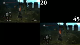Dark Souls: Dark Bead 20 DEX vs 45 DEX