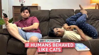 FilterCopy | If Humans Behaved Like Cats | Ft. @ManishKharage & Aditya Pandey