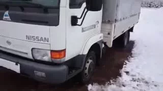 Nissan Cabstar 3.0TD 2000 Cold Start