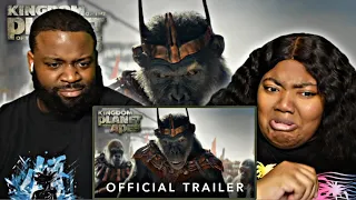 Kingdom of the Planet of the Apes | Official Trailer REACTION 🧑🏾‍💻‼️