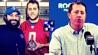 Matt Patricia Backs Matt Stafford BIG TIME | Says Lions Building Around Stafford & More!!!