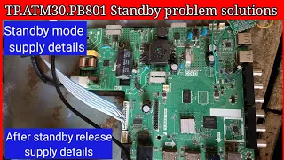 Android Led tv TP.ATM30.PB801 card repair!! Smart Led tv TP.ATM30.PB801 card repair with details!