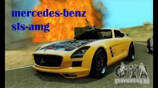 Обзор на машину Mercedes-benz sls-amg в CRMP RP