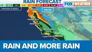 Atmospheric River Results in Flooding Concerns For California