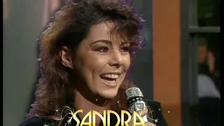 Sandra Cretu at NDR Talk Show  1990