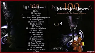 JOHN PAZOS 100 BOLEROS FOR LOVERS CD 4