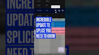 Incredible Upgrade To Splice App/Website - Create Mode!!⚡️
